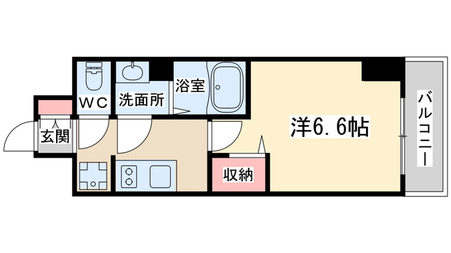 【間取り】 | プレサンス梅田2