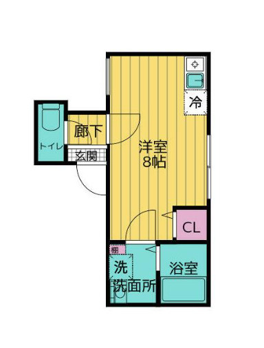 MELDIA大宮Ⅲの間取り
