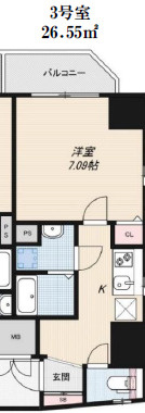 ALZA西本町の間取り|ALZA西本町　間取り