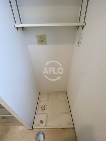 アシュランス新町　堀江小学校の洗面所|アシュランス新町　洗濯パン