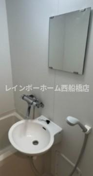 リバーベルのぎく野の洗面所