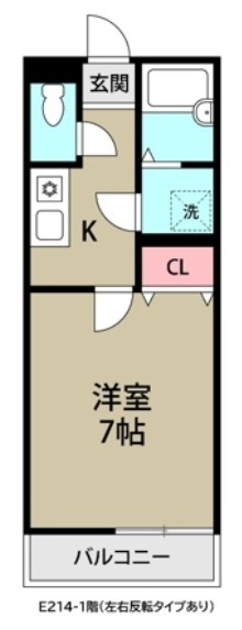 リバーベルのぎく野の間取り