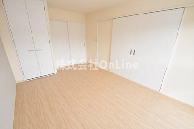 八尾市西山本町１丁目の賃貸マンションの洋室