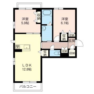 【間取り】 | フォレナ西青木 