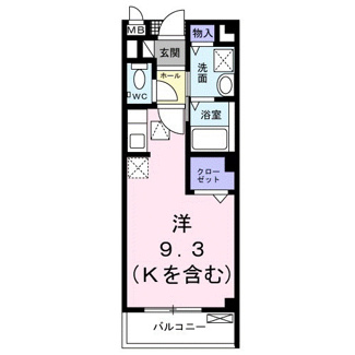 【間取り】 | シャルマンメゾン | 間取りです。