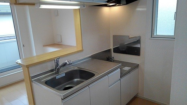 スカイガーデンのキッチン|使いやすいキッチンです