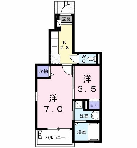 【間取り】 | ブルック　レジデンス