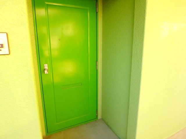 オークヒル元住吉の玄関