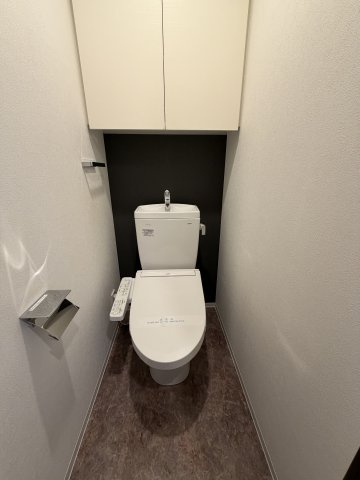 プラシア蒲田 ＴＨＥ ＧＲＡＮＤ ＲＥＳＩＤＥＮＣＥのトイレ|落ち着いたトイレです