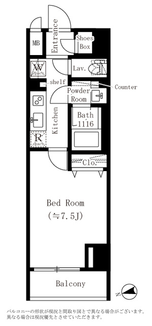 ＲＥＳＩＤＥＮＣＥ　大鳥居の間取り
