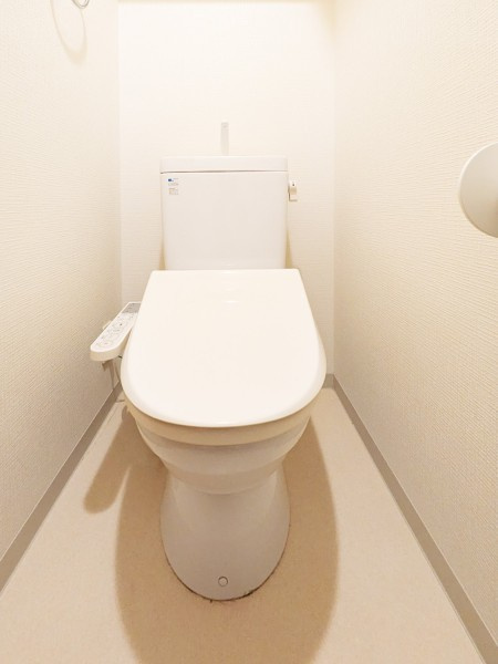ＳＳ．ＦＬＡＴ神楽坂ｓｏｕｔｈのトイレ|コンパクトで使いやすいトイレです