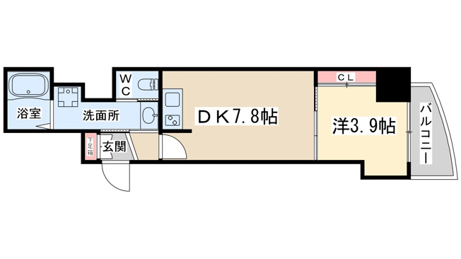 【間取り】 | セレニテ梅田EST