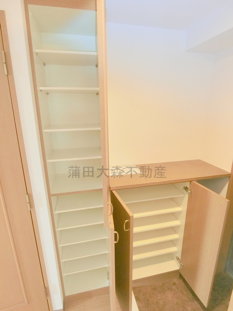 コスモリード池上の収納|収納　玄関収納　