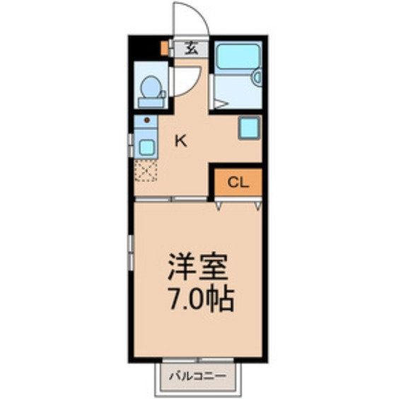 MKハイツの間取り