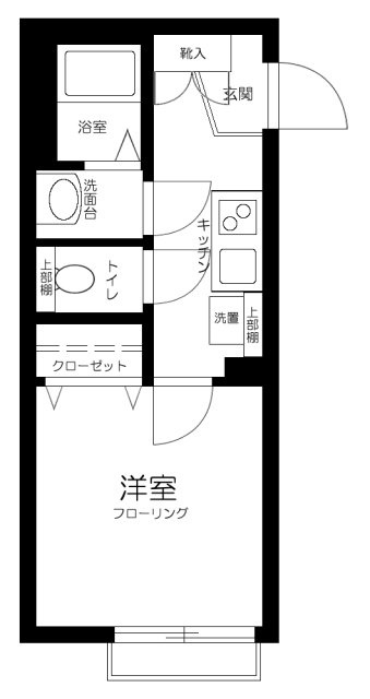 Ｔ’ｓ　Ｃｕｏｒｅ　ＭＵＳＥ東長崎の間取り