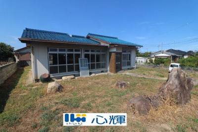 【外観】 | 東岐波字中ノ尾・平屋（物置・居住不可）186坪 | 現地（2026年8月18日撮影）