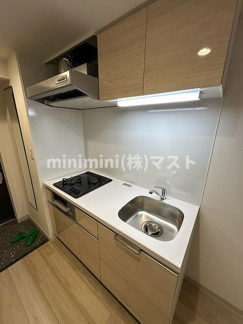 プレサンス堺筋本町エグゼブランのキッチン