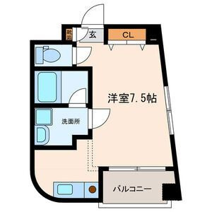ルミエール代々木の間取り|間取りです。