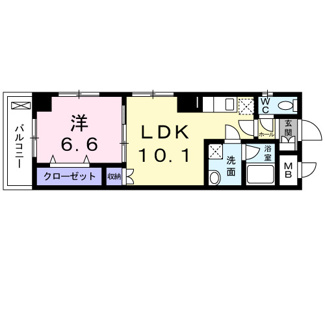 【間取り】 | ミルト中町 | 間取りです。