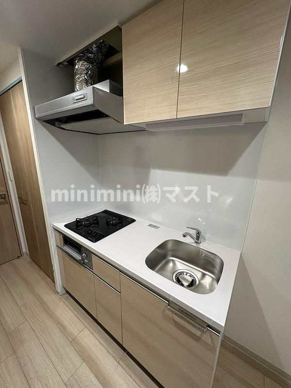 プレサンス堺筋本町エグゼブランのキッチン