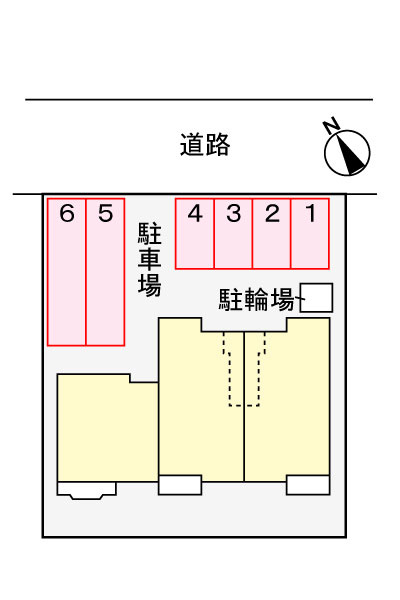 ラデュレⅠの区画図