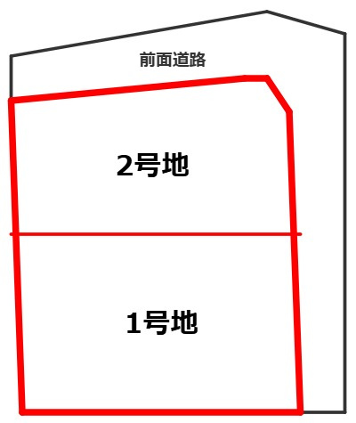 【土地図】 | 西区城山大塘3丁目　1号地