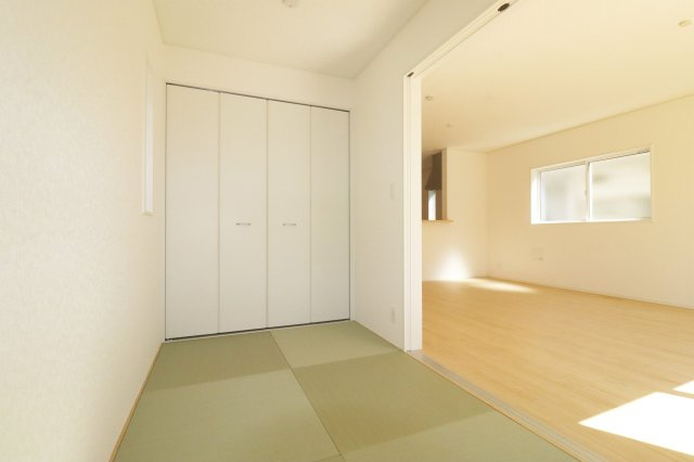 鏡石町鏡沼　　　１号棟　　　鏡石第１小学校、鏡石中学区の和室|※同社施工例