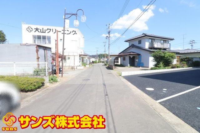 鏡石町鏡沼　　　１号棟　　　鏡石第１小学校、鏡石中学区の外観|北東側前面道路