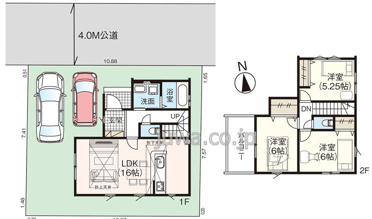 【新築分譲住宅】川越市砂新田30期の間取り