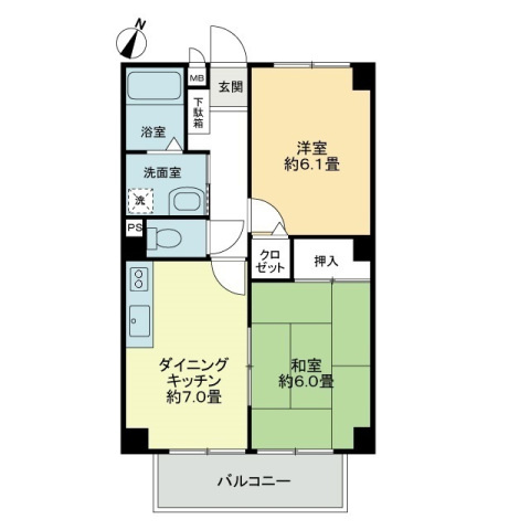 フォブールかざしヶ丘Ａ