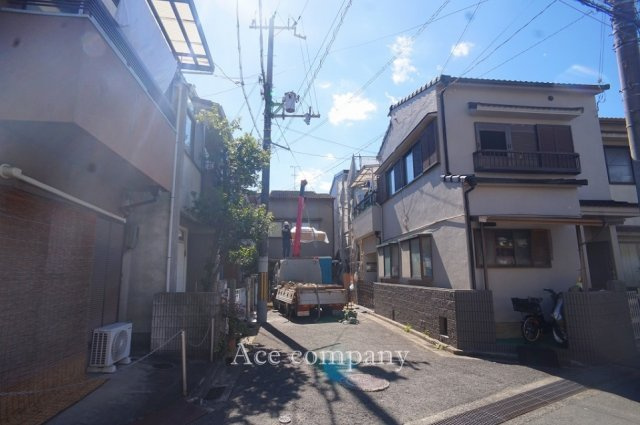 【前面道路含む現地写真】 | 東大阪市稲田新町1丁目 | 【前面道路：幅員4.7ｍ】