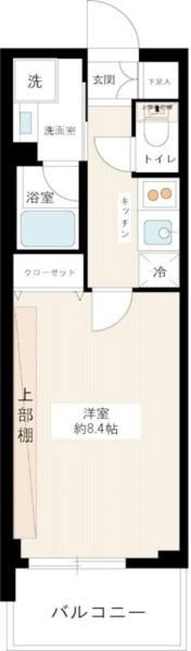 フュージョナル王子HY'sの間取り|間取りです。