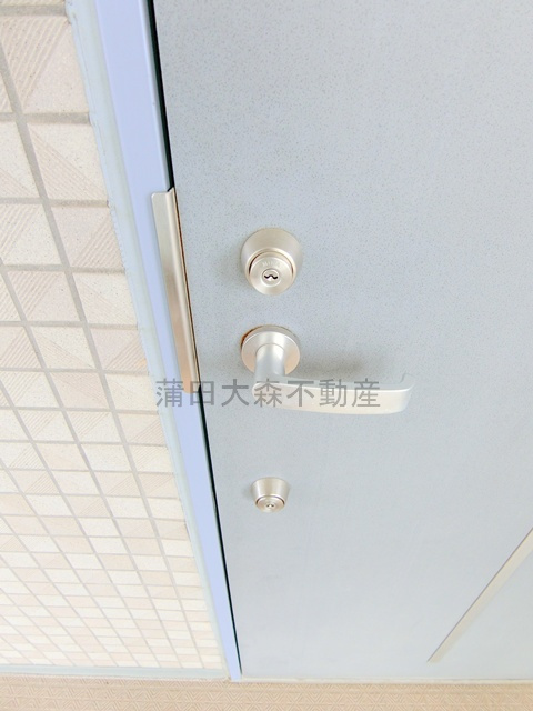 コスモリード池上の玄関