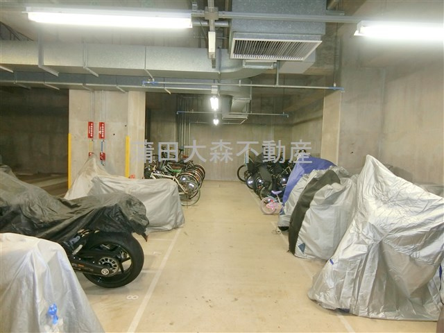 コスモリード池上のその他共用部分|バイク置き場　空き状況等詳細はお問い合わせください