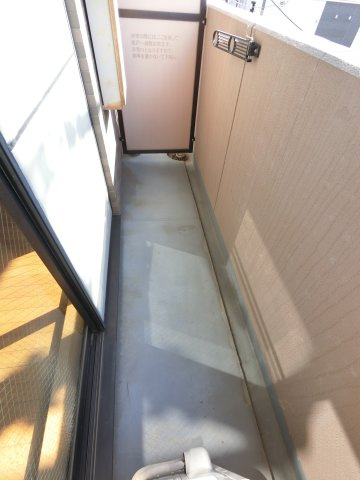 グランピーノ妙典のバルコニー