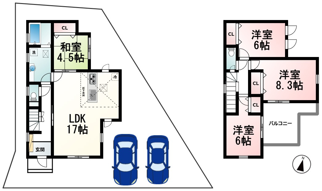 栗東市御園 分譲 全１棟１号棟の画像
