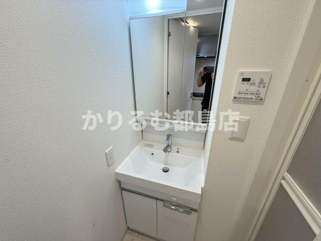ソルテラス都島本通の洗面所
