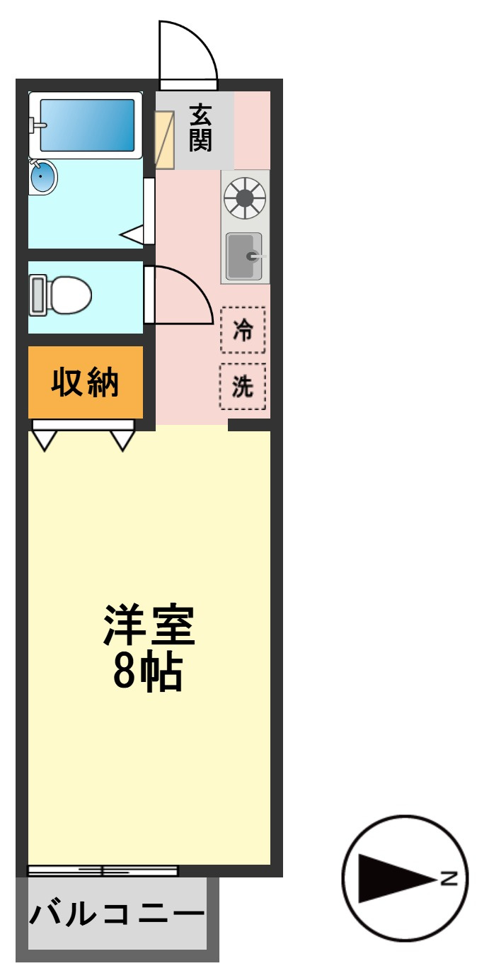 Astor Greenの間取り|間取図