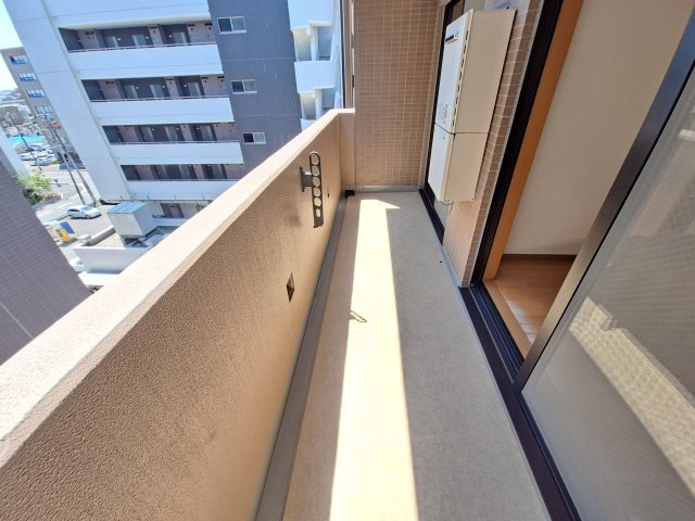 ラテール北戸田のバルコニー