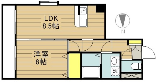 ラテール北戸田の間取り