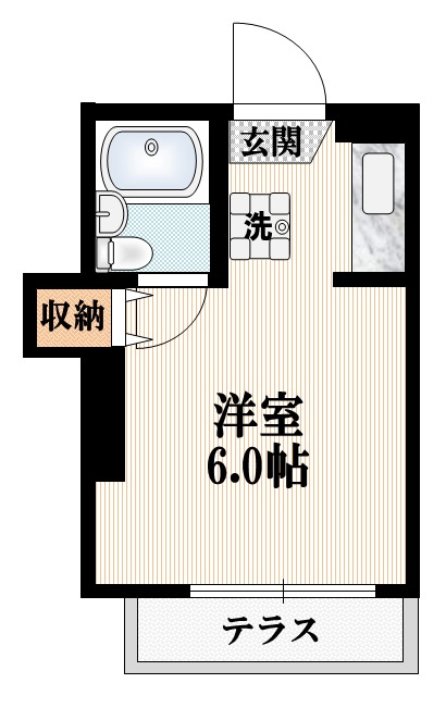 浜田山４１０の間取り