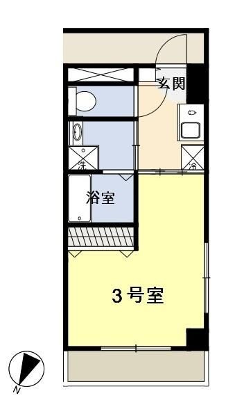 ヴィラ阪東橋の間取り