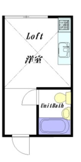 【間取り】 | 鷹番ハイツ | 間取りです。