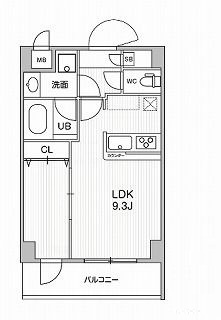 【間取り】 | ドゥーエ曳舟 | 間取りです。