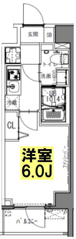 S-RESIDENCE行徳aile の間取り