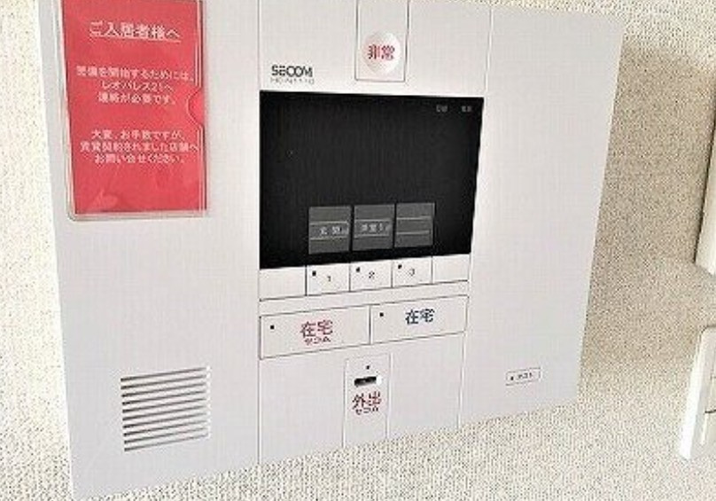 市川市柏井町１丁目の賃貸マンションのセキュリティ
