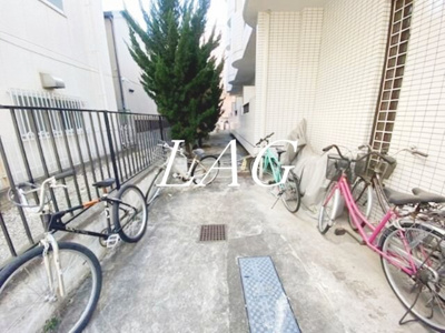 【その他共用部分】 | カスタム桜新町 | 駐輪場です。