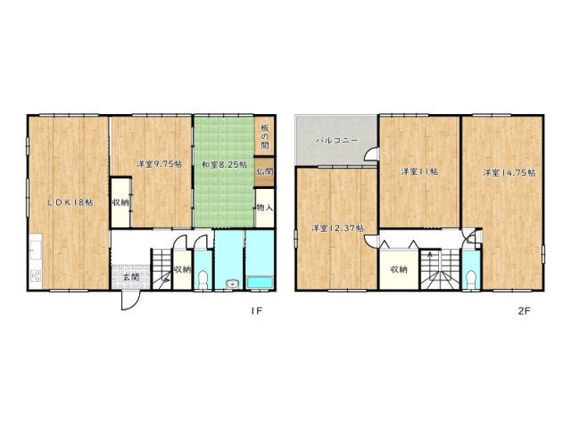 【間取り】 | 姫路市香寺町田野／中古戸建