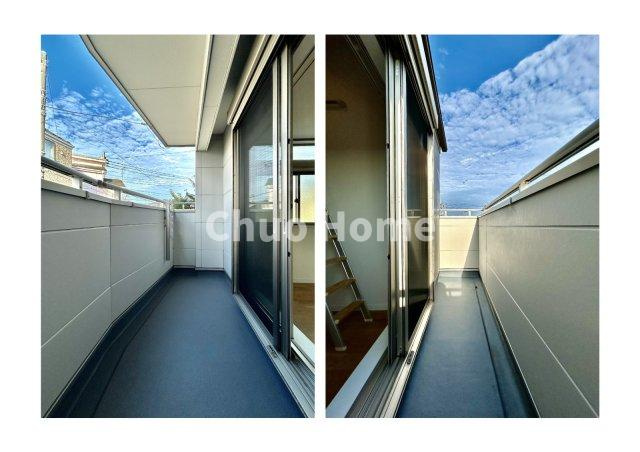 葛飾区細田1丁目中古住宅のバルコニー|両面バルコニー