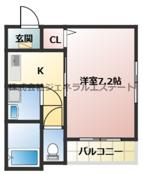 【間取り】 | ALEGRIA門真上野口町
